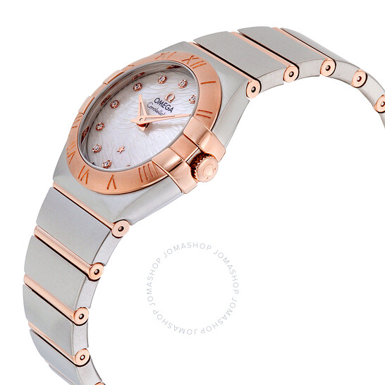 Omega Constellation Mother of Pearl Dial Quartz Ladies Watch 123.20.27.60.55.007