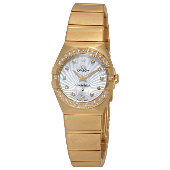 Omega Constellation Mother of Pearl Dial Watch 123.55.24.60.55.003