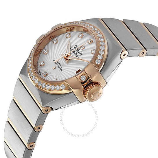 Omega Constellation Mother of Pearl Diamond Dial Ladies Watch 12325272055001