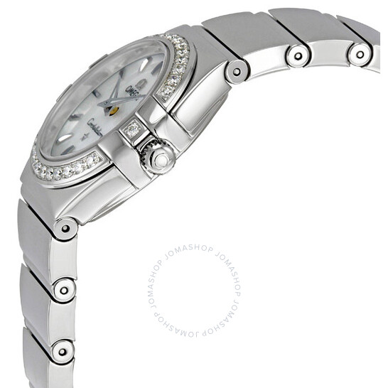 Omega Constellation Mother of Pearl Diamond Ladies Watch 12315246005002