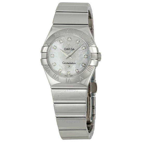 Omega Constellation Mother of Pearl Ladies Watch 123.10.27.60.55.002