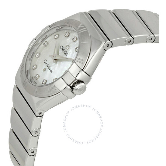 Omega Constellation Mother of Pearl Ladies Watch 123.10.27.60.55.002