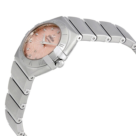 Omega Constellation Pink Mother of Pearl Dial Ladies Watch 123.10.24.60.57.002