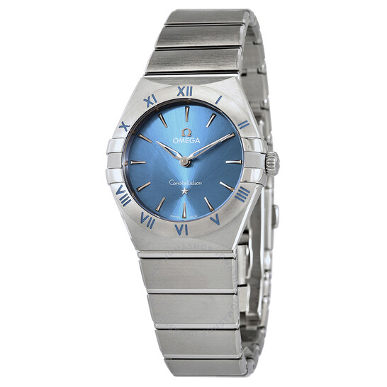 Omega Constellation Quartz Blue Dial Ladies Watch 131.10.28.60.03.001