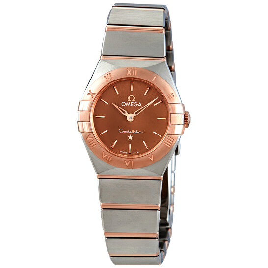 Omega Constellation Quartz Brown Dial Ladies Watch 131.20.25.60.13.001