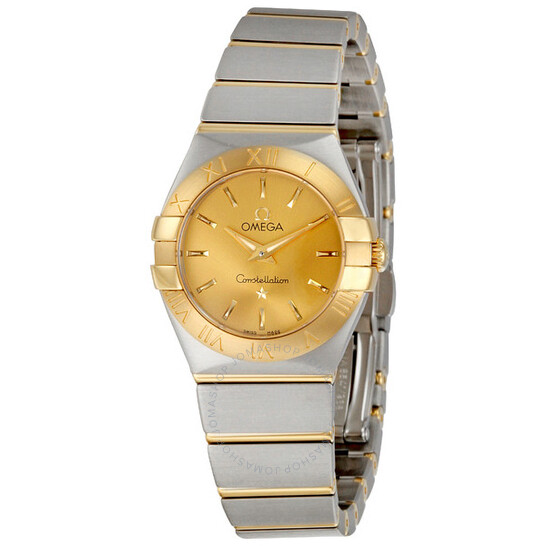 Omega Constellation Quartz Brown Dial Ladies Watch 131.20.25.60.13.001