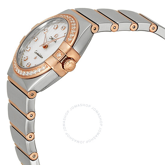 Omega Constellation Quartz Diamond Ladies Watch 123.25.27.60.55.006