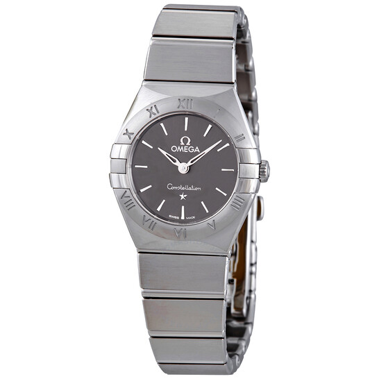 Omega Constellation Quartz Grey Dial Ladies Watch 131.10.25.60.06.001