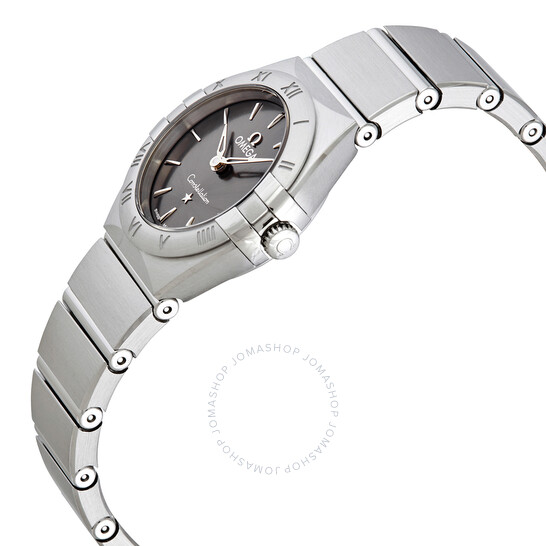 Omega Constellation Quartz Grey Dial Ladies Watch 131.10.25.60.06.001