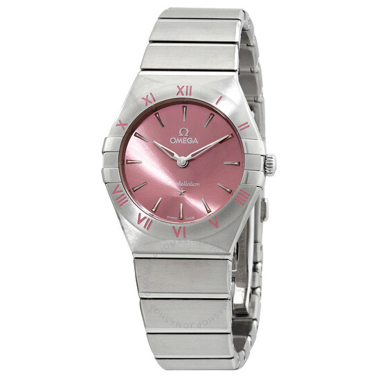 Omega Constellation Quartz Pink Dial Ladies Watch 131.10.28.60.11.001