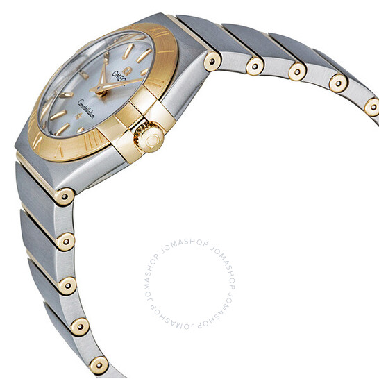 Omega Constellation Quartz Silver Dial Ladies Watch 123.20.27.60.02.002