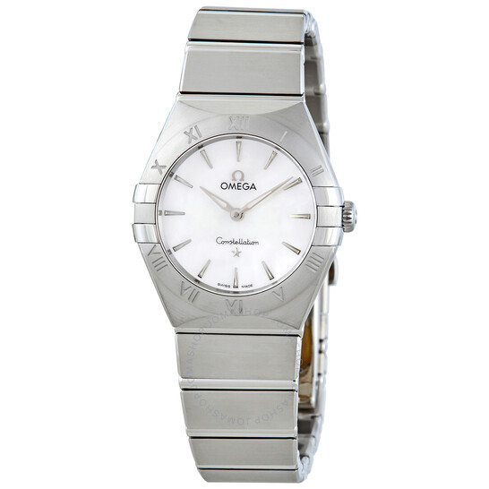 Omega Constellation Quartz White Mother of Pearl Dial Ladies Watch 131.10.28.60.05.001