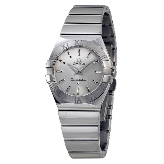 Omega Constellation Silver Dial 27 mm Ladies Watch 12310276002002