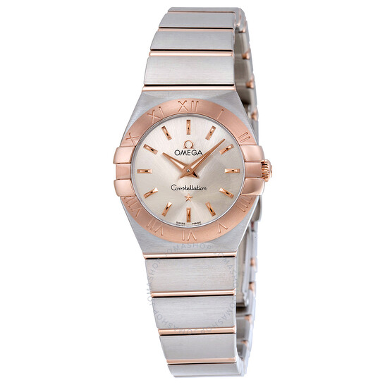 Omega Constellation Silver Dial Ladies Watch 123.20.24.60.02.001