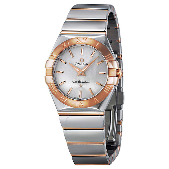 Omega Constellation Silver Dial Ladies Watch 123.20.27.60.02.003