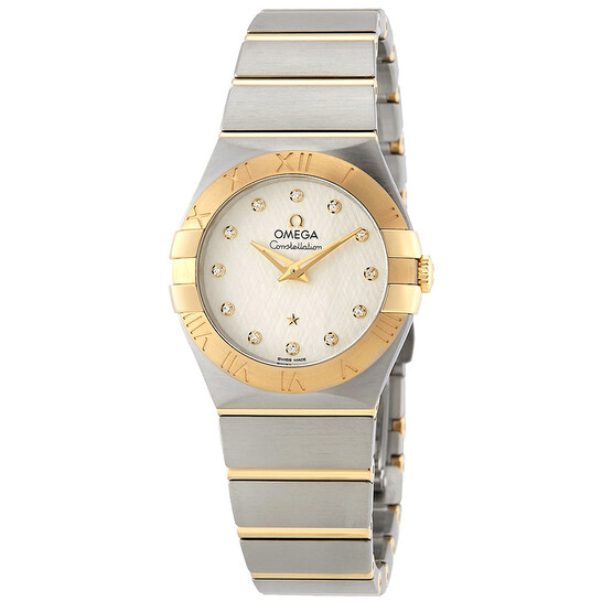 Omega Constellation Silver Dial Ladies Watch 123.20.27.60.52.001