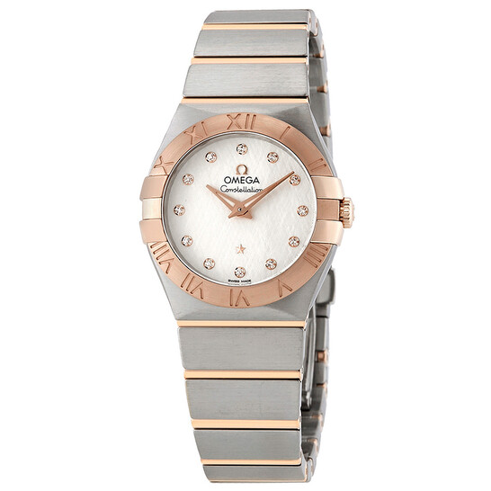 Omega Constellation Silver Dial Ladies Watch 123.20.27.60.52.002