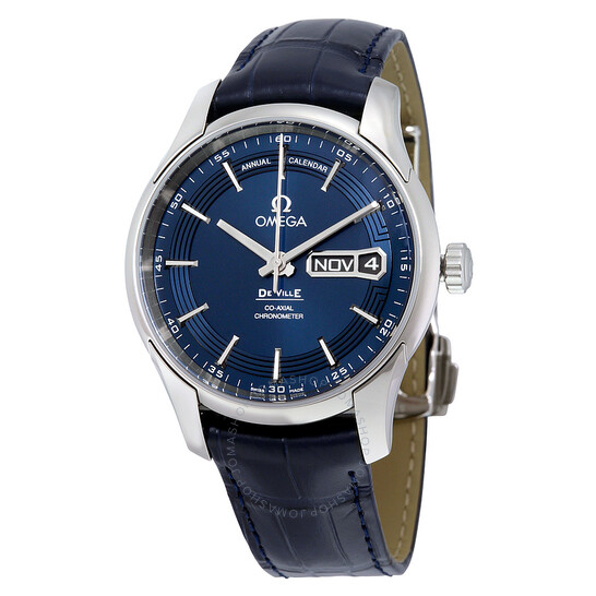 Omega De Ville Annual Calendar Automatic Chronometer Blue Dial Men’s Watch 43133412203001