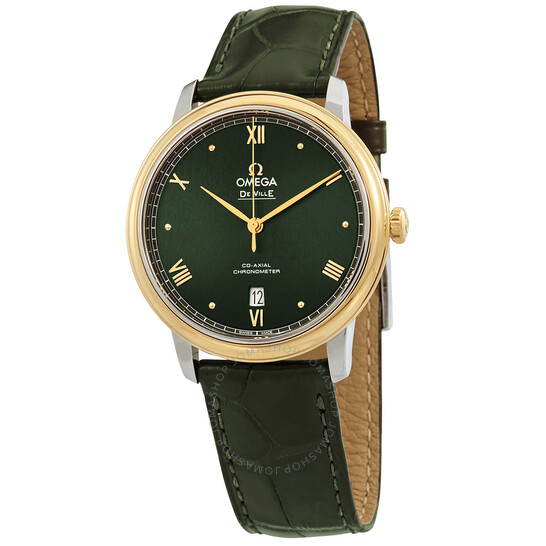 Omega De Ville Automatic Chronometer Green Dial Men’s Watch 424.23.40.20.10.001