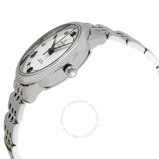 Omega De Ville Automatic Diamond Silver Dial Ladies Watch 424.10.33.20.52.002