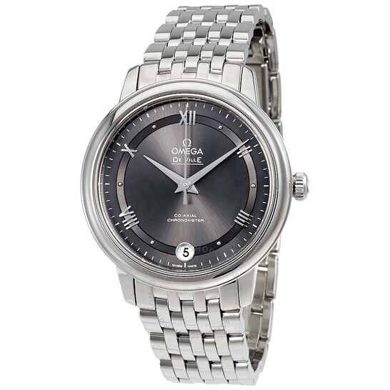 Omega De Ville Automatic Grey Dial Ladies Watch 424.10.33.20.06.001