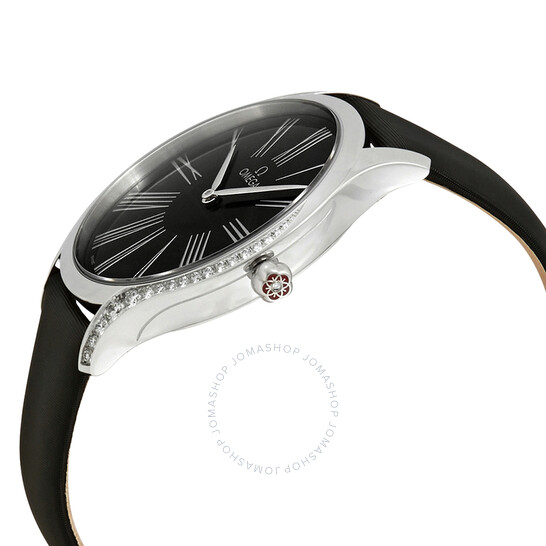 Omega De Ville Black Dial Ladies Watch 428.17.39.60.01.001