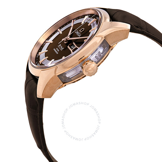 Omega De Ville Hour Vision 18kt Rose Gold Automatic Chronometer Men’s Watch 431.63.41.22.13.001