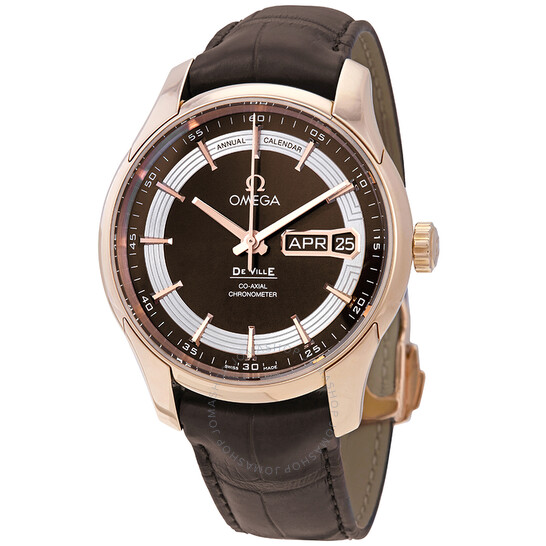 Omega De Ville Hour Vision 18kt Rose Gold Automatic Chronometer Men’s Watch 431.63.41.22.13.001