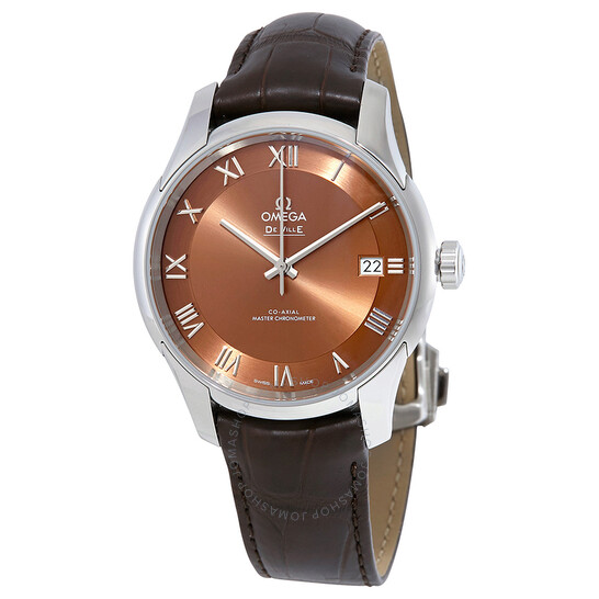 Omega De Ville Hour Vision Automatic Bronze-Colored Dial Men’s Watch 433.13.41.21.10.001