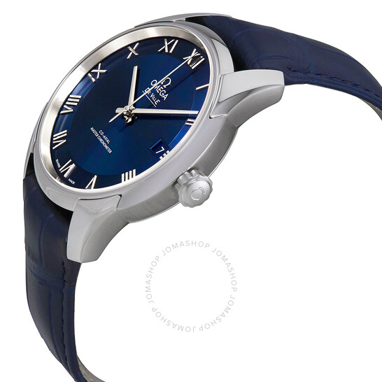 Omega De Ville Hour Vision Automatic Chronometer Blue Dial Men’s Watch 433.13.41.21.03.001