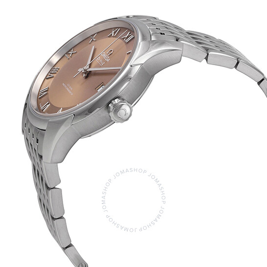 Omega De Ville Hour Vision Automatic Chronometer Bronze Dial Men’s Watch 433.10.41.21.10.001