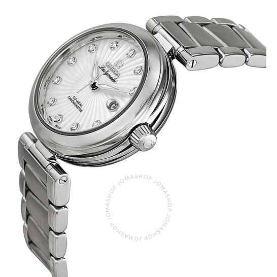 Omega De Ville Ladymatic Automatic Diamond Mother of Pearl Ladies Watch 425.33.34.20.55.001