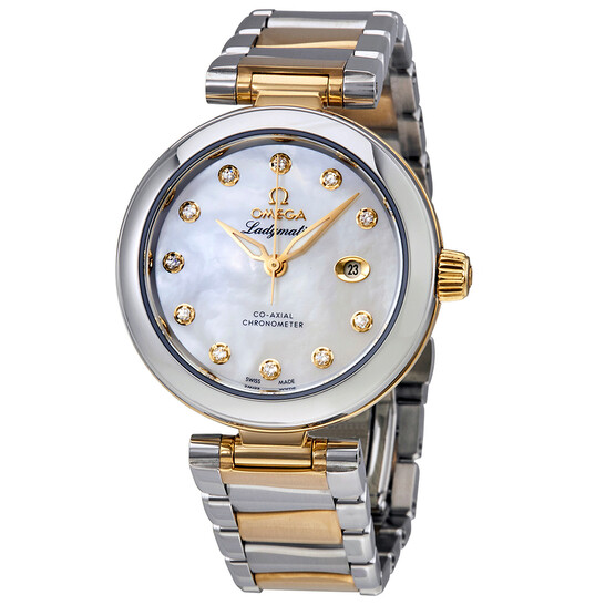 Omega De Ville Ladymatic Automatic Ladies Two Tone Watch 425.20.34.20.55.003