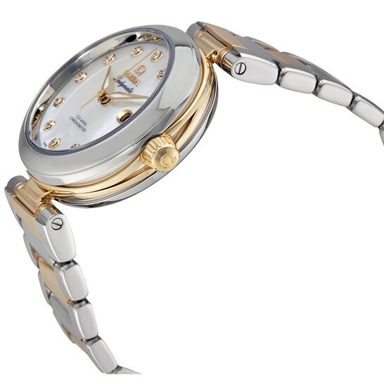 Omega De Ville Ladymatic Automatic Ladies Two Tone Watch 425.20.34.20.55.003