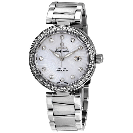 Omega De Ville Ladymatic  Automatic Mother of Pearl DialLadies Watch 42535342055001