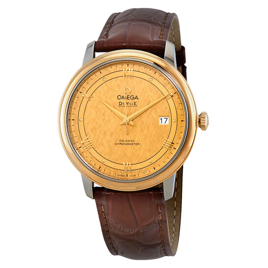 Omega De Ville Prestige Automatic Champagne Dial Men’s Watch 424.23.40.20.08.001