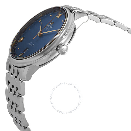 Omega De Ville Prestige Automatic Chronometer Blue Dial Men’s Watch 424.10.40.20.03.004