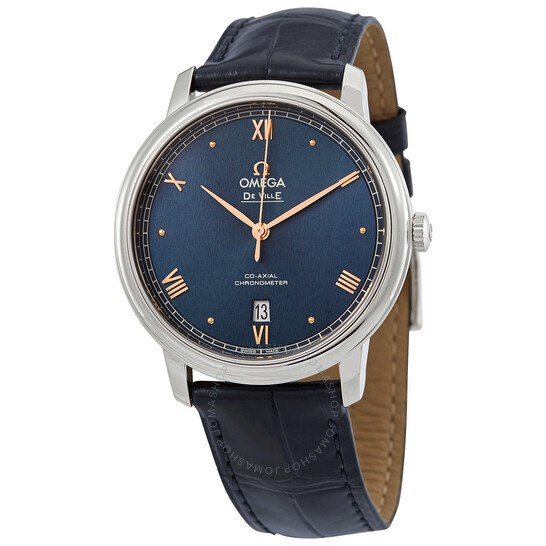 Omega De Ville Prestige Automatic Chronometer Blue Dial Men’s Watch 424.13.40.20.03.004