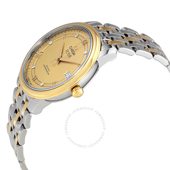 Omega De Ville Prestige Champagne Dial Men’s Watch 424.20.37.20.58.002