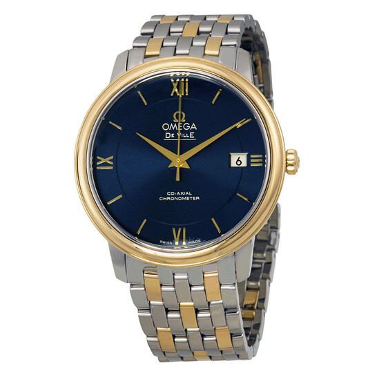 Omega De Ville Prestige Co-Axial Blue Dial Men’s Watch 424.20.37.20.03.001