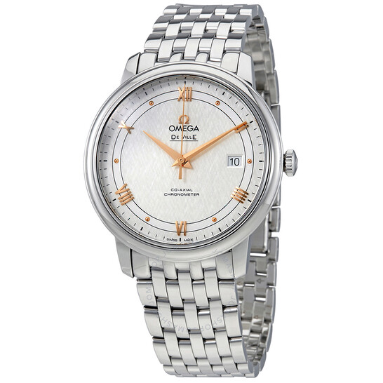 Omega De Ville Prestige Co-Axial Silver Dial Men’s Watch 424.10.40.20.02.004