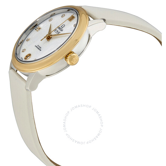 Omega De Ville Prestige Mother of Pearl Butterfly Dial Ladies Watch 424.22.33.20.55.002