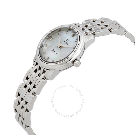 Omega De Ville Prestige Mother of Pearl Dial Ladies Watch 424.10.24.60.55.001