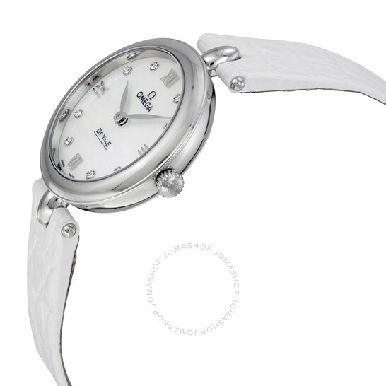 Omega De Ville Prestige Mother of Pearl Dial Ladies Watch 424.13.27.60.55.001