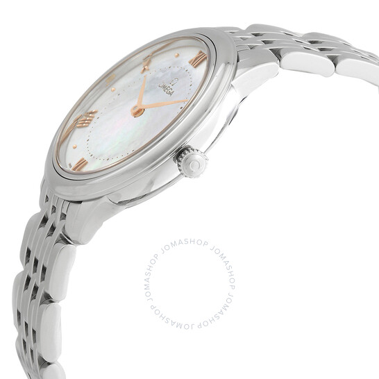 Omega De Ville Quartz White Dial Ladies Watch 434.10.30.60.05.001