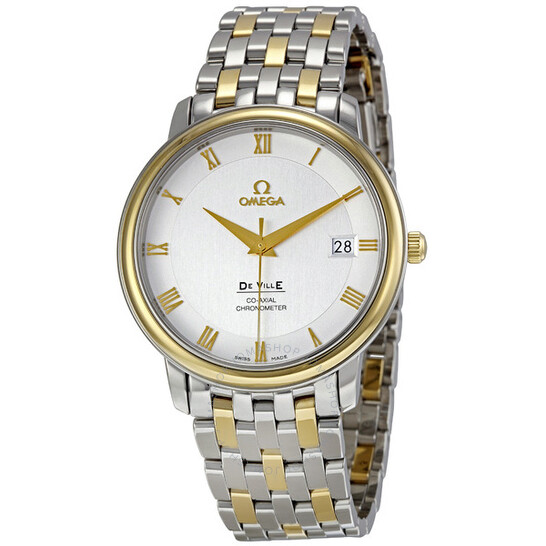 Omega DeVille Prestige Two Tone 36mm Men’s Watch 4374.31