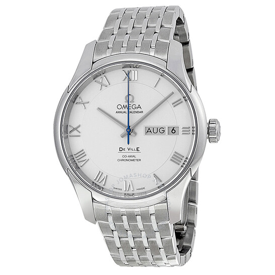 Omega Deville Silver Dial Stainless Steel Men’s Watch 43110412202001