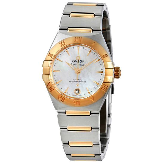 Omega Manhattan Automatic Mother of Pearl Ladies Watch 131.20.29.20.05.002