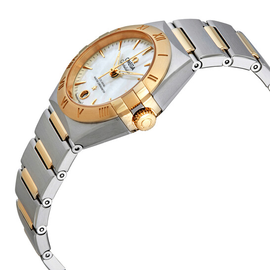 Omega Manhattan Automatic Mother of Pearl Ladies Watch 131.20.29.20.05.002