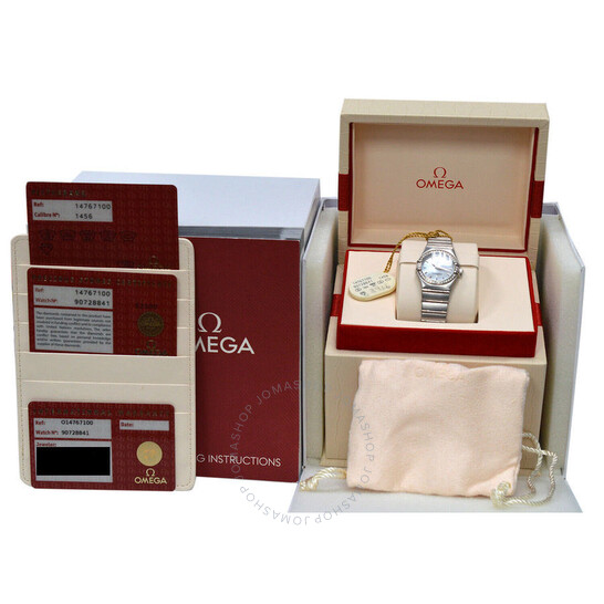 Omega Omega Mother of Pearl Dial Ladies Watch Constellation 95 1476.71.00 Diamond Ste